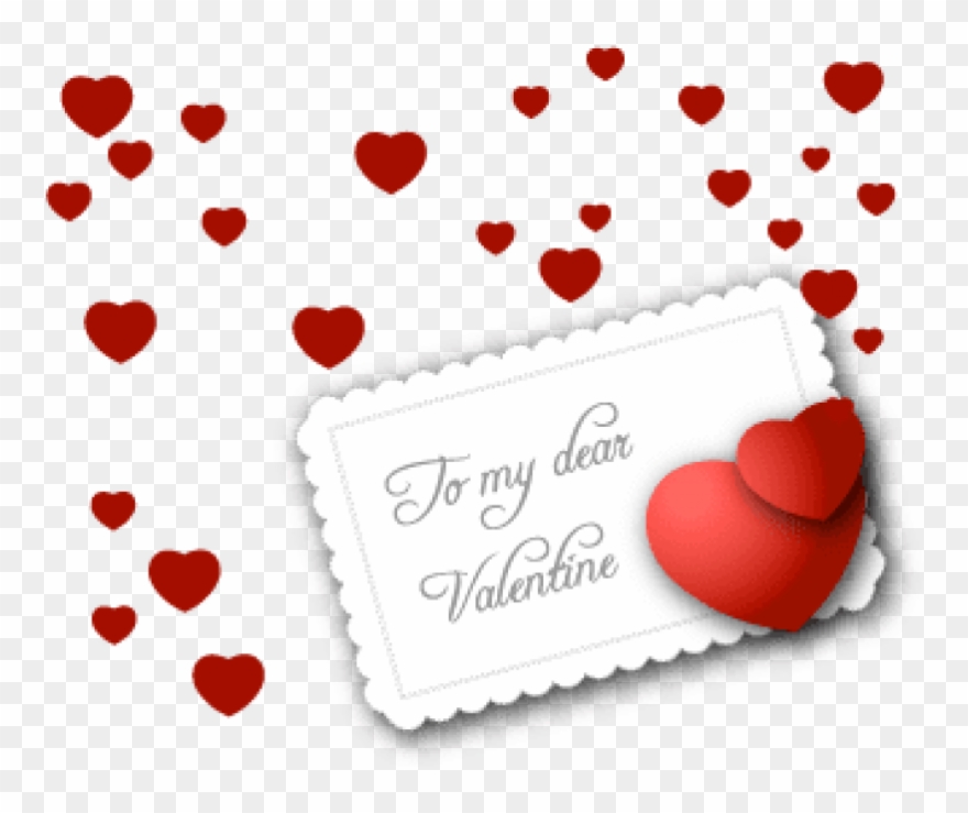 Free Png Download Small Valentine Card Png Images Background - Valentine's Day Card Png Clipart