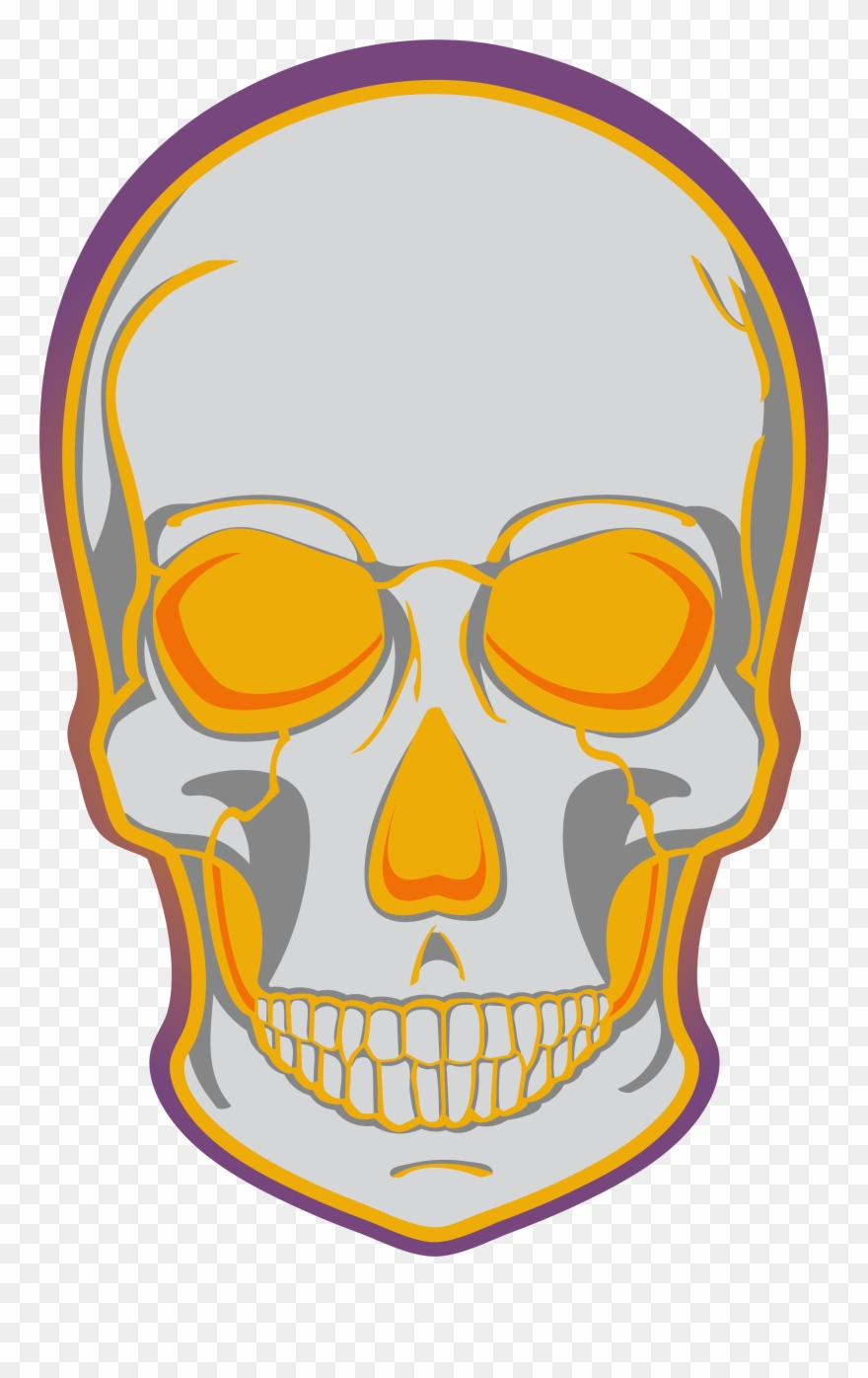 Skull Clipart Horror - Skull - Png Download