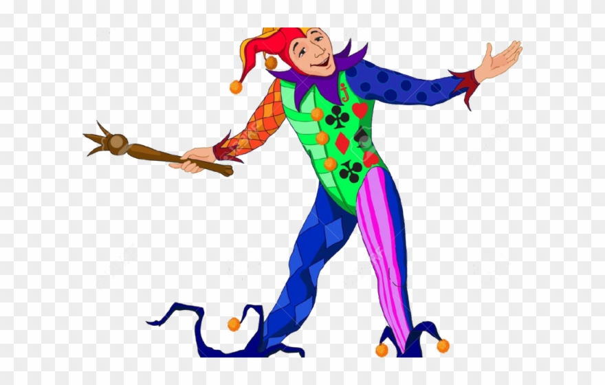 Jester Clipart Ninja - Joker Cartoon - Png Download