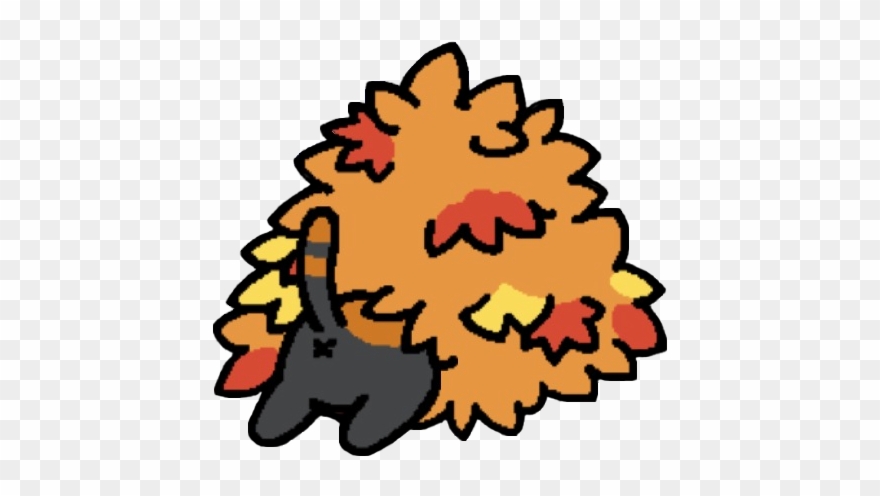 Bandit In The Pile Of Leaves For @amayapuppy Clipart