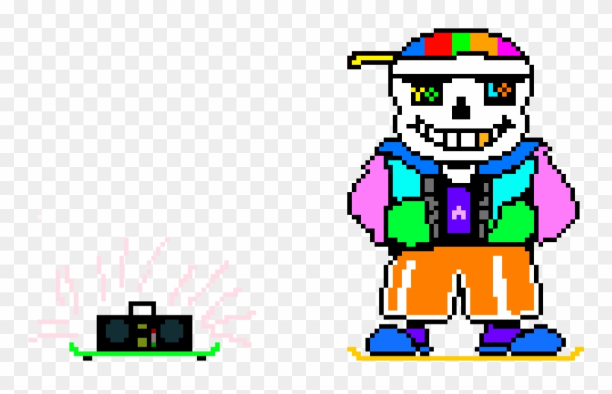 Fresh Sans - Sans 8 Bit Sprite Clipart