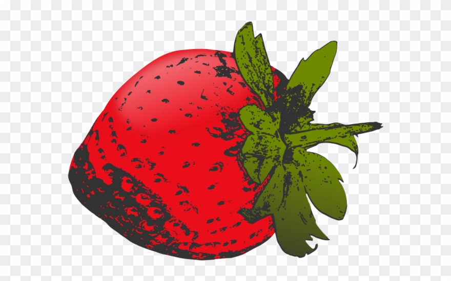 Strawberry Clipart Garden - Illustration - Png Download