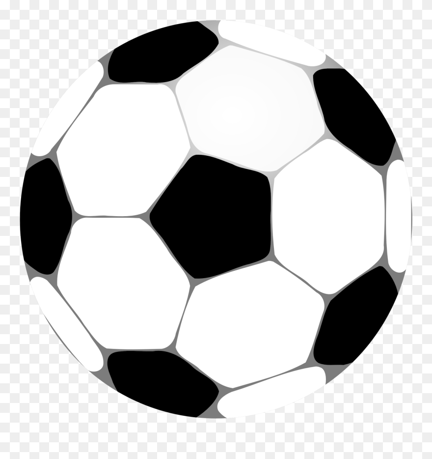 Black And White Clip Art Football - Png Download