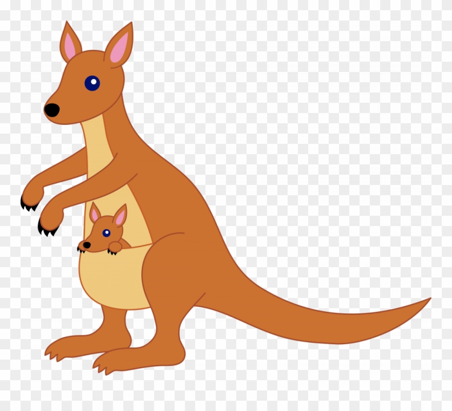 Alert Famous Pic Of Kangaroo Clipart Lemonize - Kangaroo Clipart - Png Download