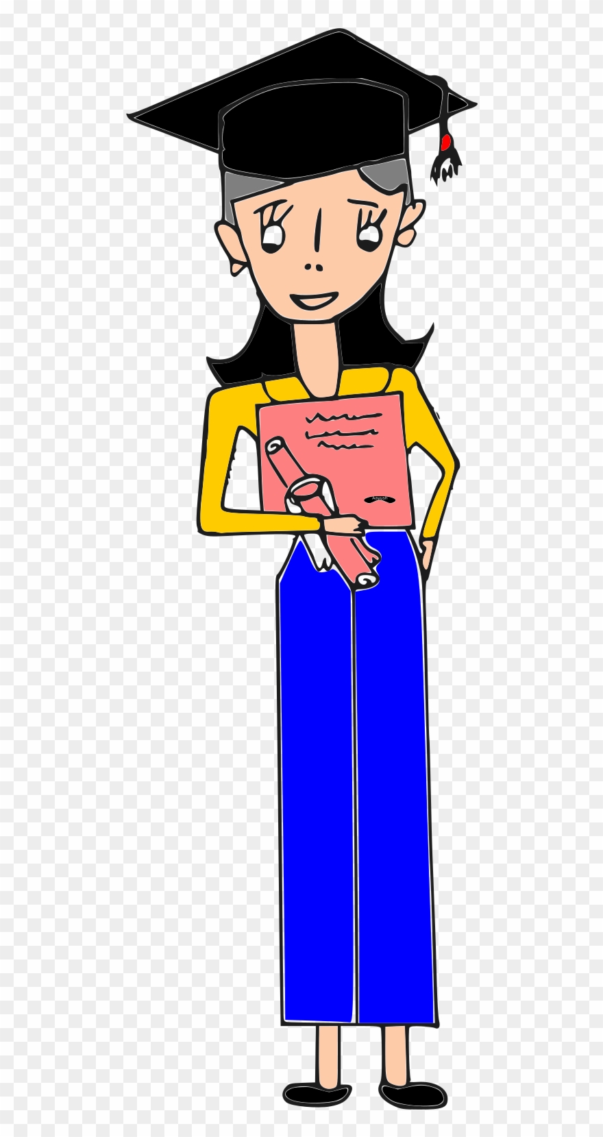 Big Image - Academic Dress Clipart