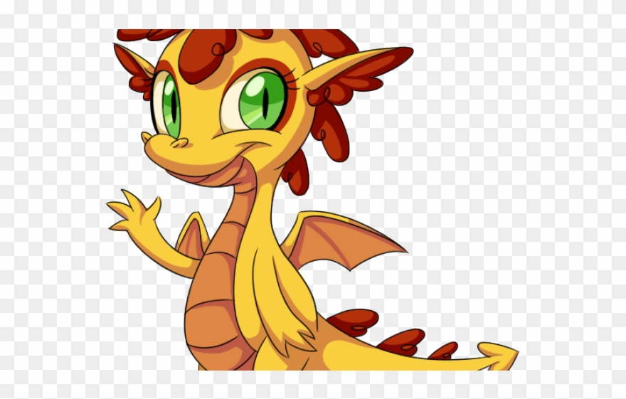 Little Dragon Clipart Cute Red Dragon - Dragon Animated Png Transparent Png
