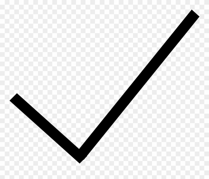 Pass Comments - Clip Art Tick Symbol - Png Download