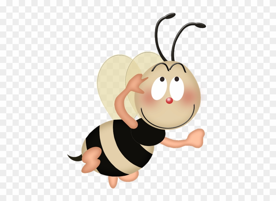 Cute Bumble Bee Clip Art - Bee .png Transparent Png