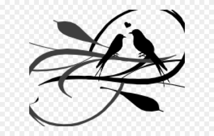 Lovebird Clipart Small Bird - Clip Art - Png Download