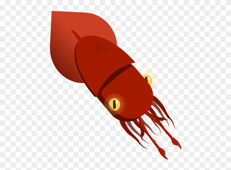 Colossal Squid (misc - Giant Squid Clipart