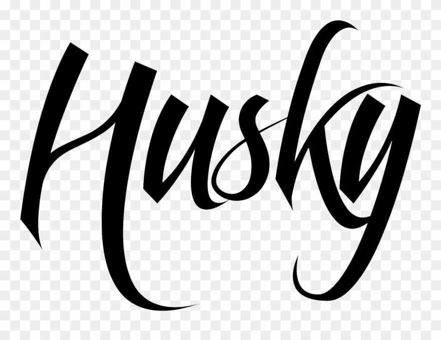 Answered Looking For The Name Of This Typeface - Husky And Horses Clipart