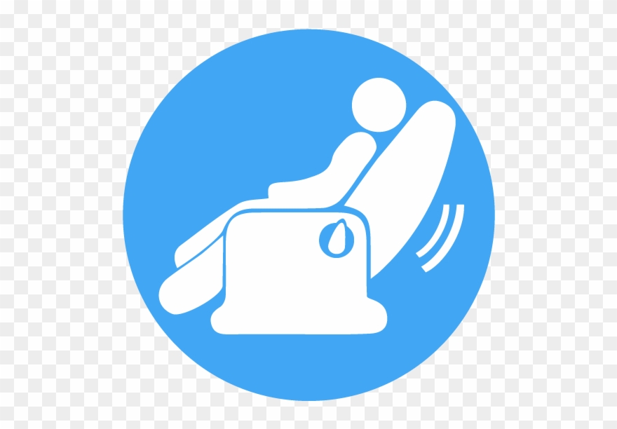 Gravity Massage - Massage Chair Icon Png Clipart