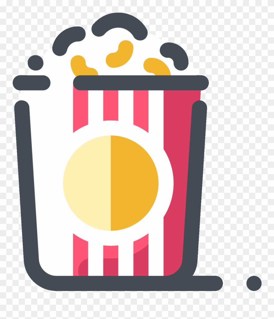 Film , Png Download - Popcorn Png Icon Clipart