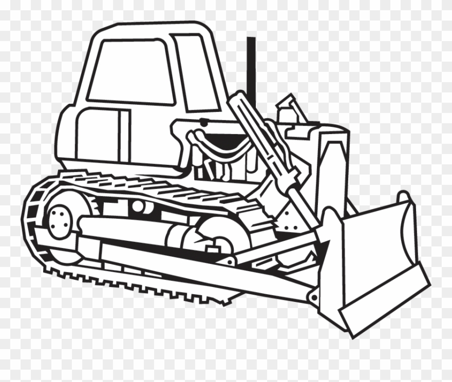 Bulldozer Clipart
