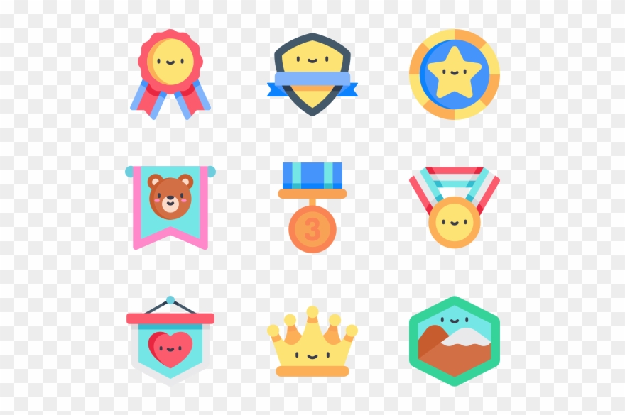 Rewards And Badges Clipart