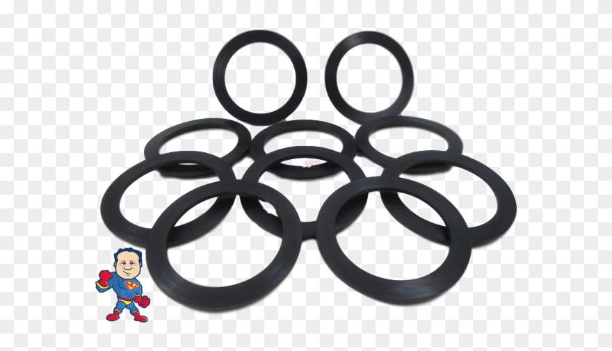 10x Hot Tub Spa 2" Heater Or Pump Union Gasket Balboa - Circle Clipart