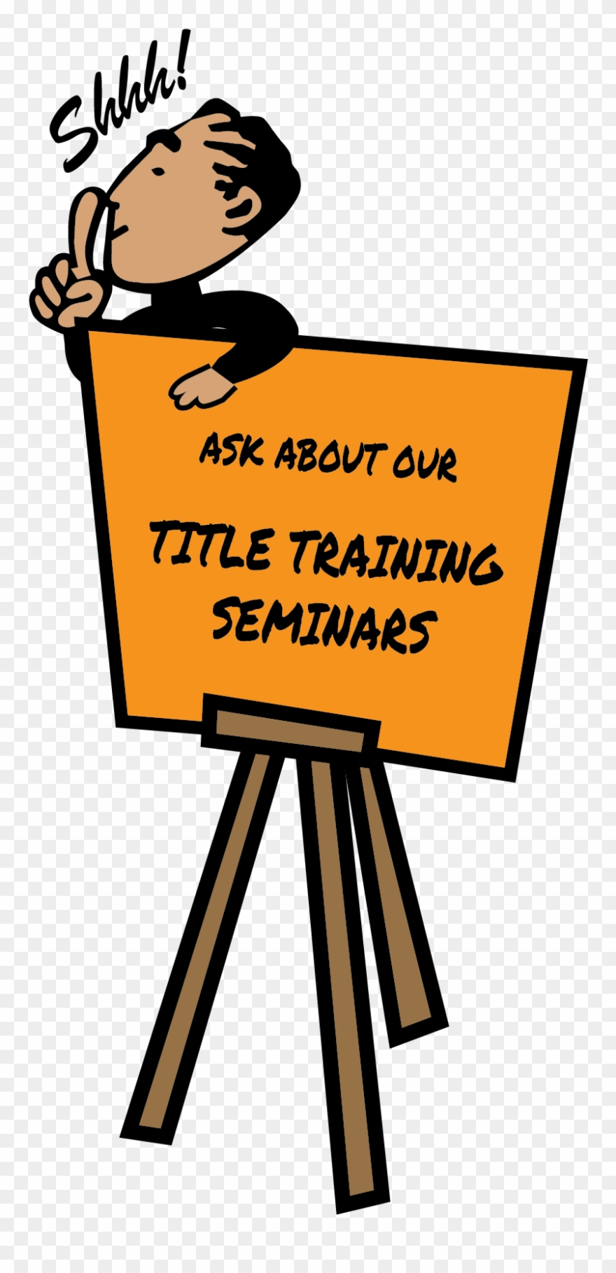 Title Training Easal Clipart