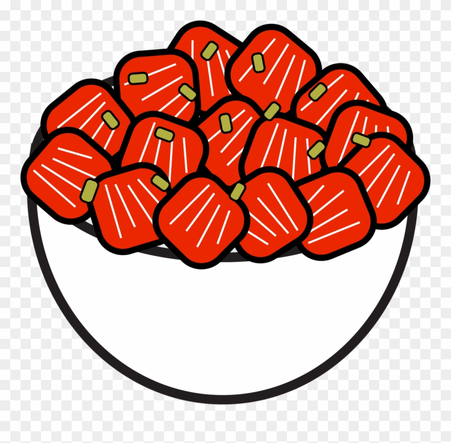 Fake Aloha - Poke Food Icon Png Clipart