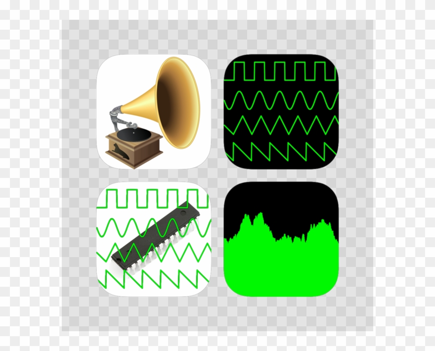 Audio Utility App Bundle 4 - Graphic Design Clipart