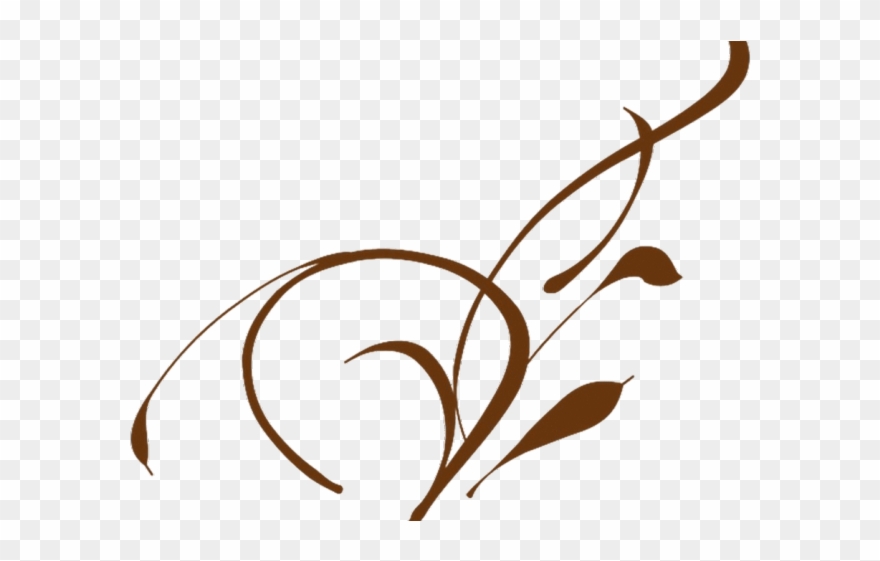 Vine Clipart Embellishment - Flower Clipart Black And White Png Transparent Png