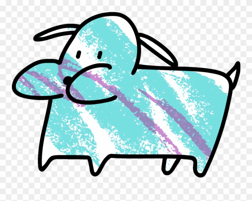 3" 90's Mall Food Court Cup Buttdog Sticker Clipart