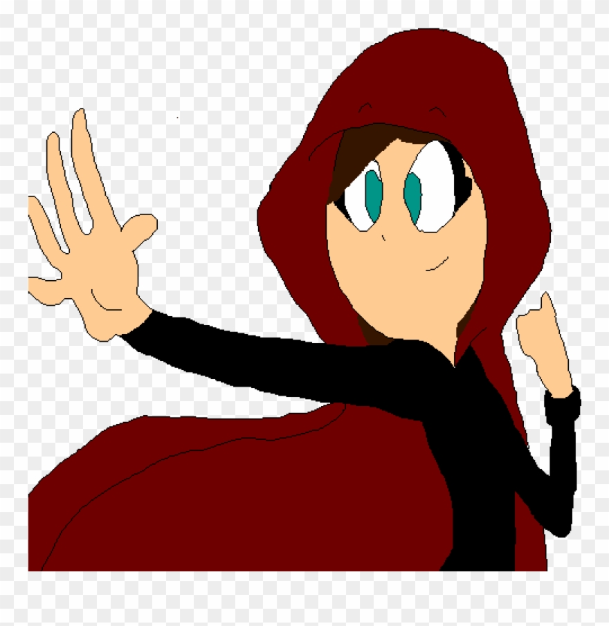 Me As Little Red - Cartoon Clipart