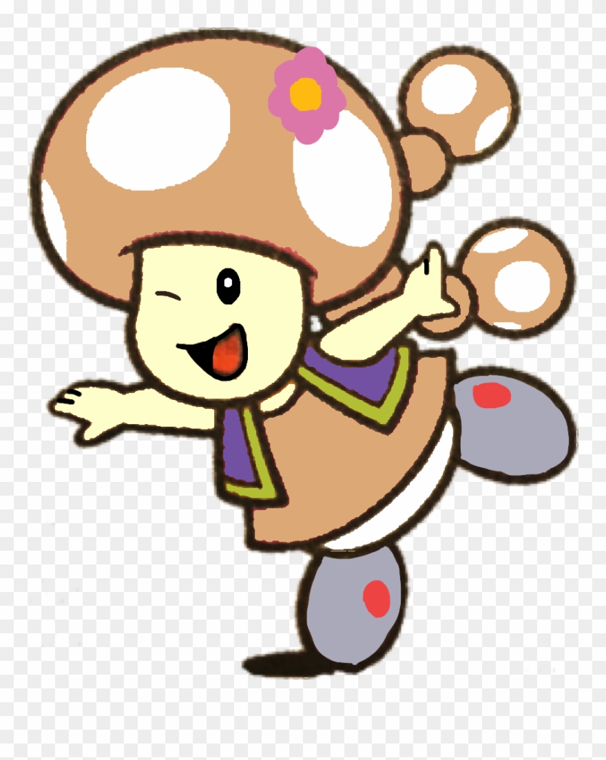 Toadette Cheeks Clipart