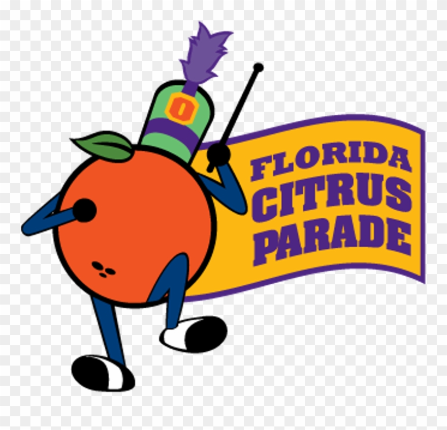 Gc Florida Citrus Parade - Citrus Parade Orlando Florida Clipart