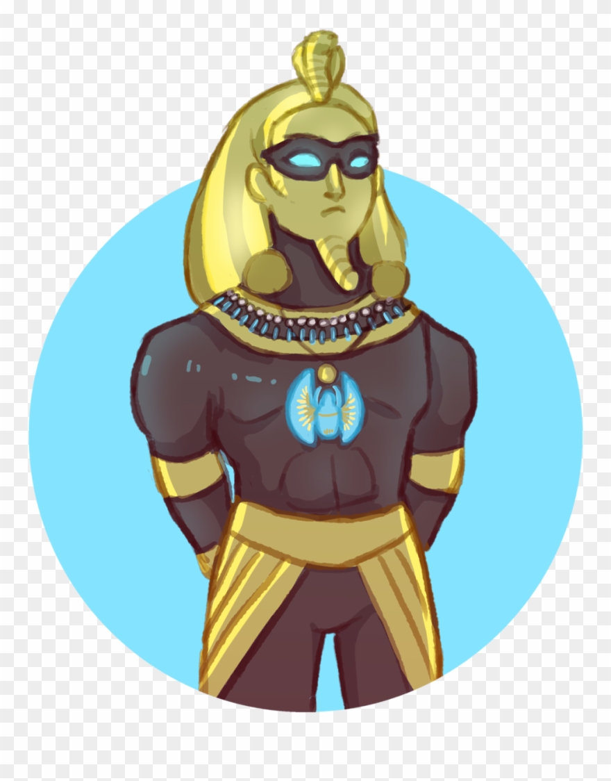 Le Pharaoh For @themasquedfox's Akuma Collab~ I Really - Cartoon Clipart