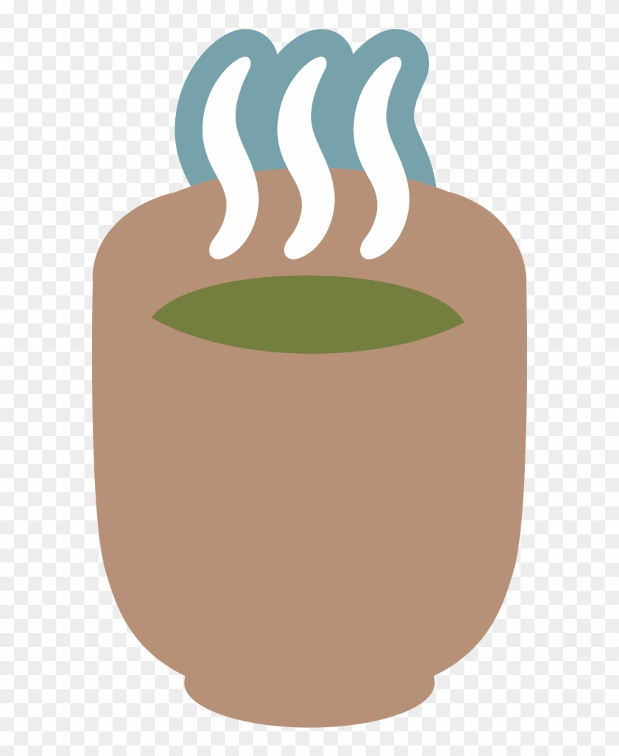 Open - Facebook Emoji Tea Clipart