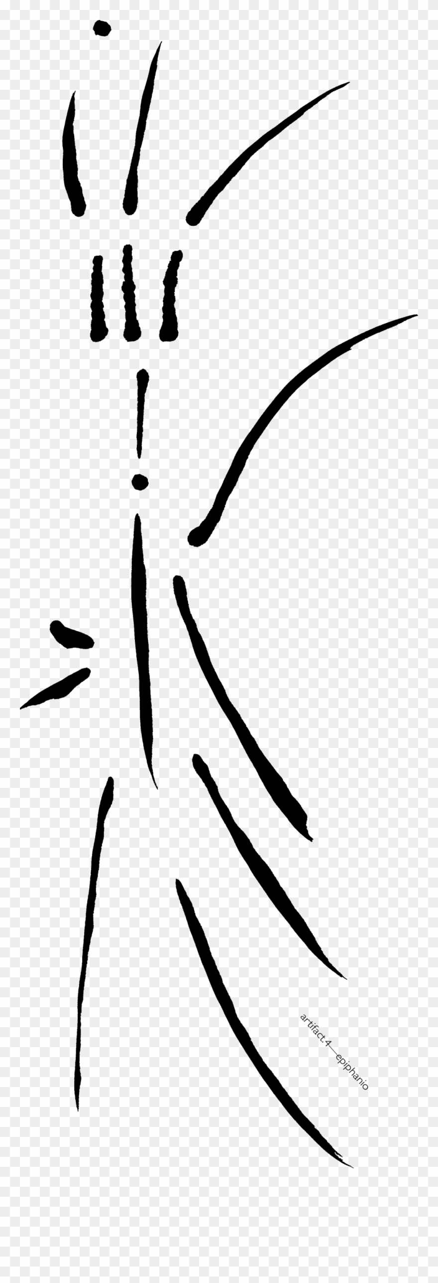 4 By Epiphanio Calligraphy Art Clipart