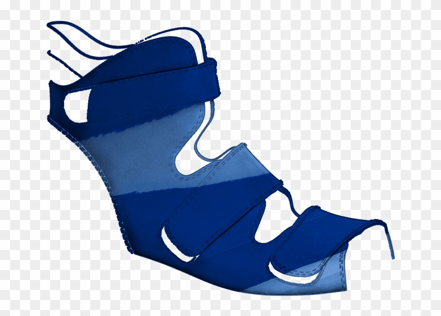 S1809 Blue Patent - Basic Pump Clipart