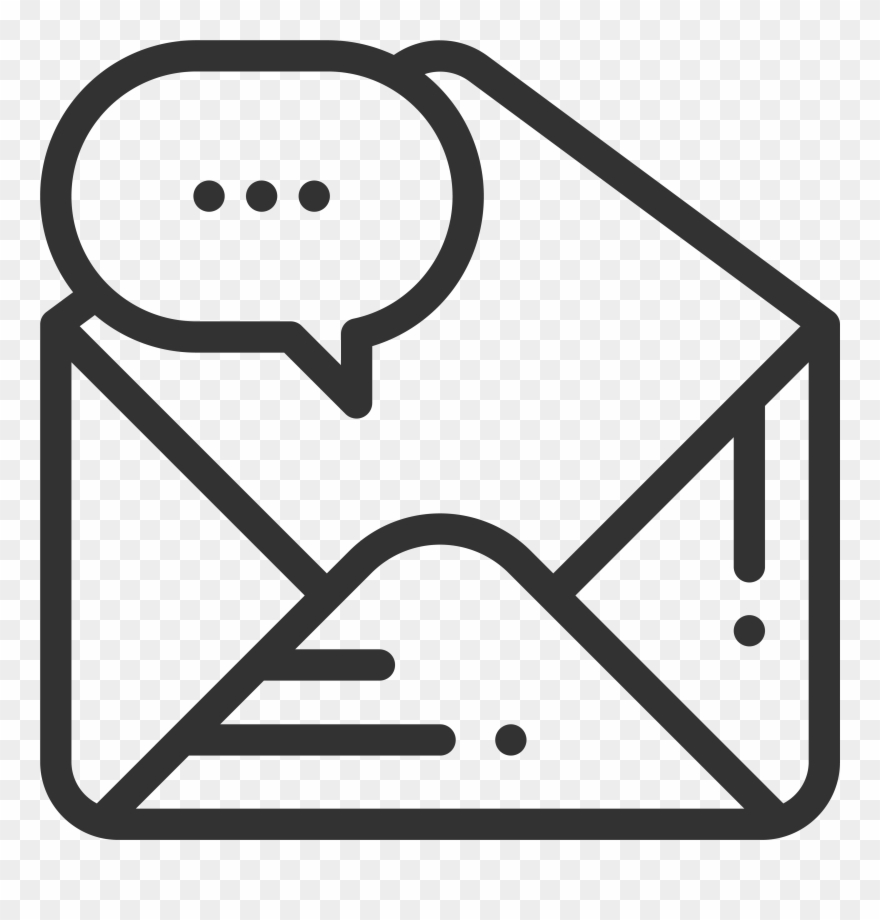 Send Us An Email - Png Envelope Icon Clipart