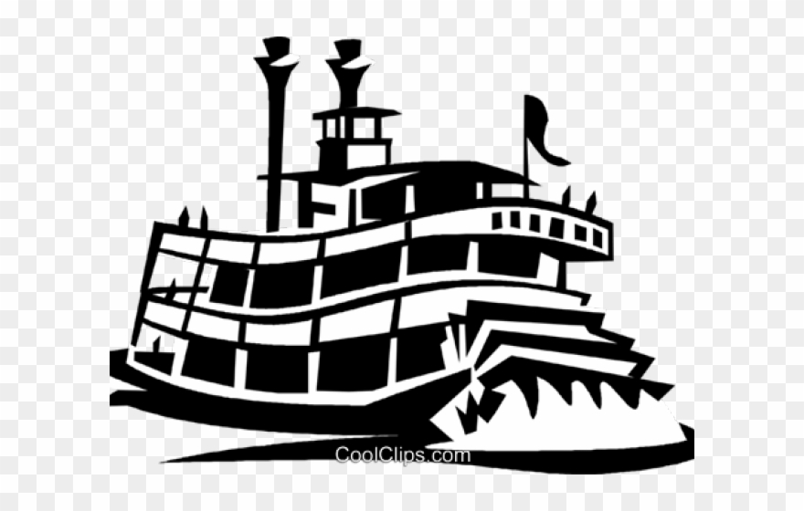 Download Free Steamboat Cliparts - Riverboat Clipart - Png Download