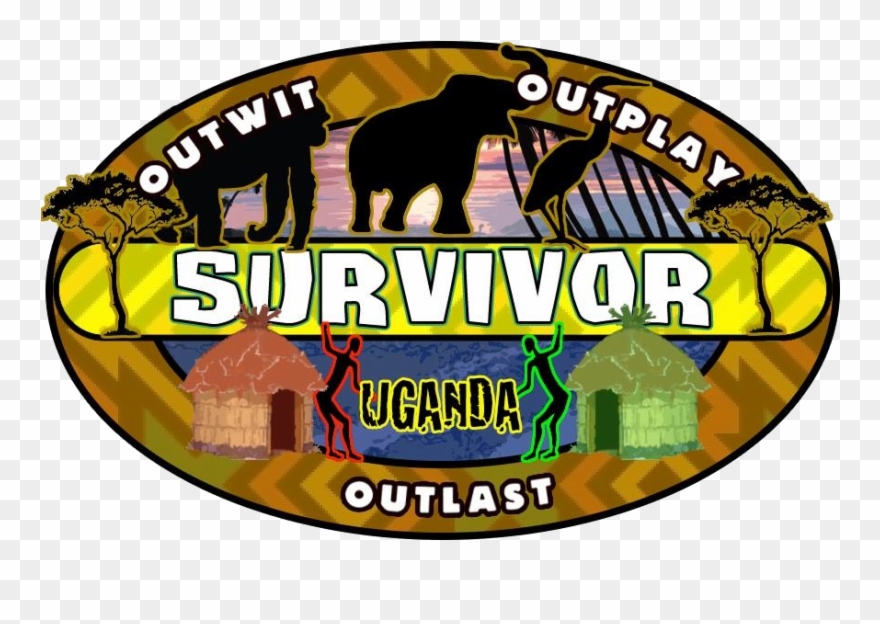 Survivor - Uganda - Label Clipart