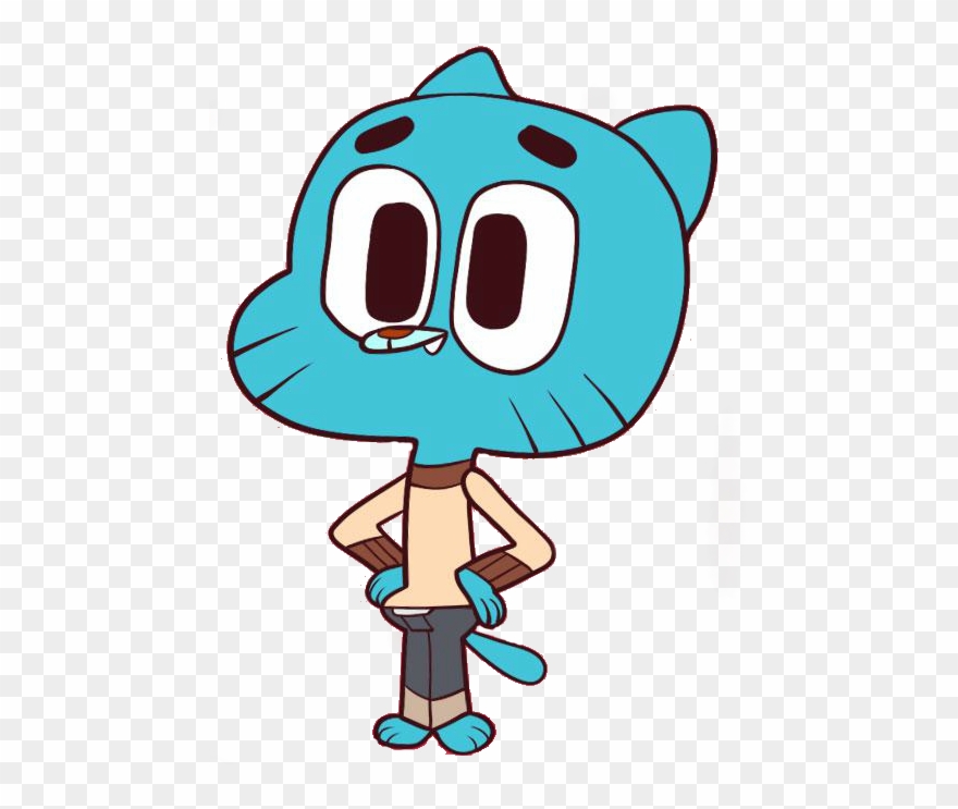 My Favorite Character Is Gumball - El Increible Mundo De Gumball Gumball Clipart