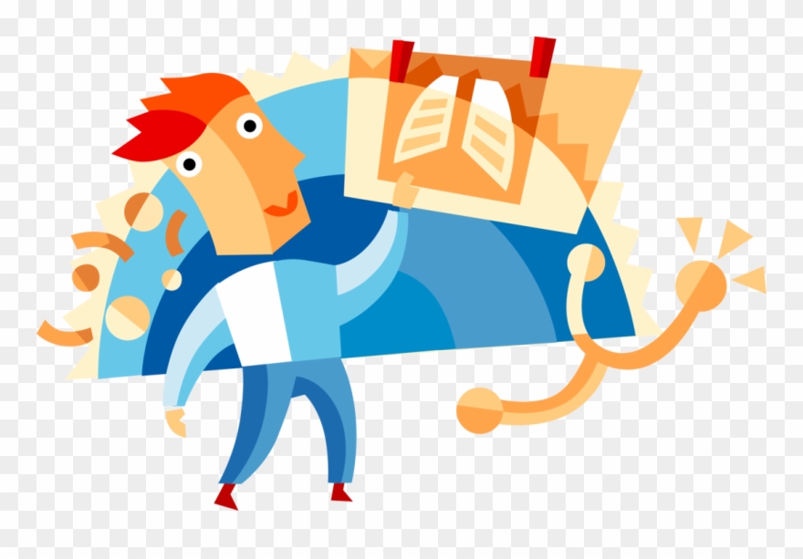 Vector Illustration Of Health Care Professional Doctor - Illustration Clipart