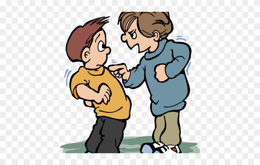 Fight Clipart Bully - Bullying Png Transparent Png