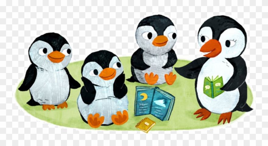 Come Along To Storytime For The Under-fives On Saturday - Adã©lie Penguin Clipart