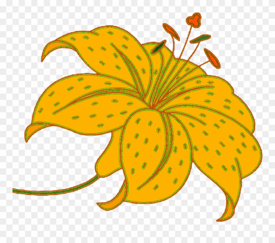 Lilly Sticker Clipart