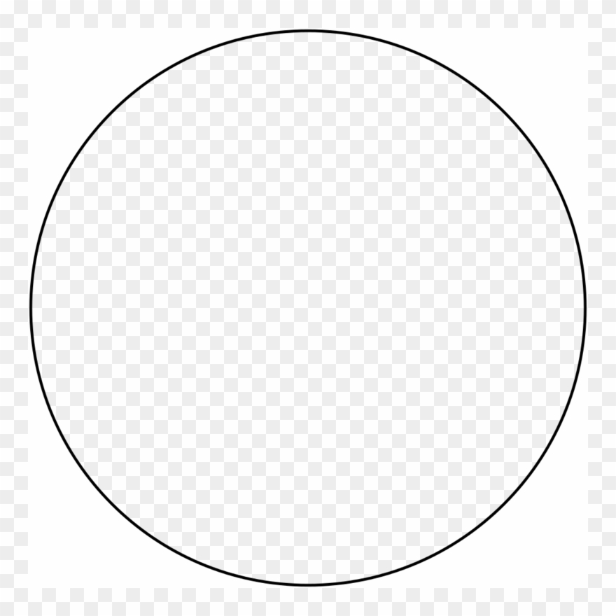 Circle Frame Png Pic - Transparent White Circle Png Clipart