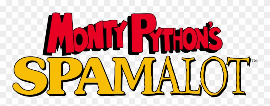 Spamalot Title - Monty Python's Spamalot Logo Clipart