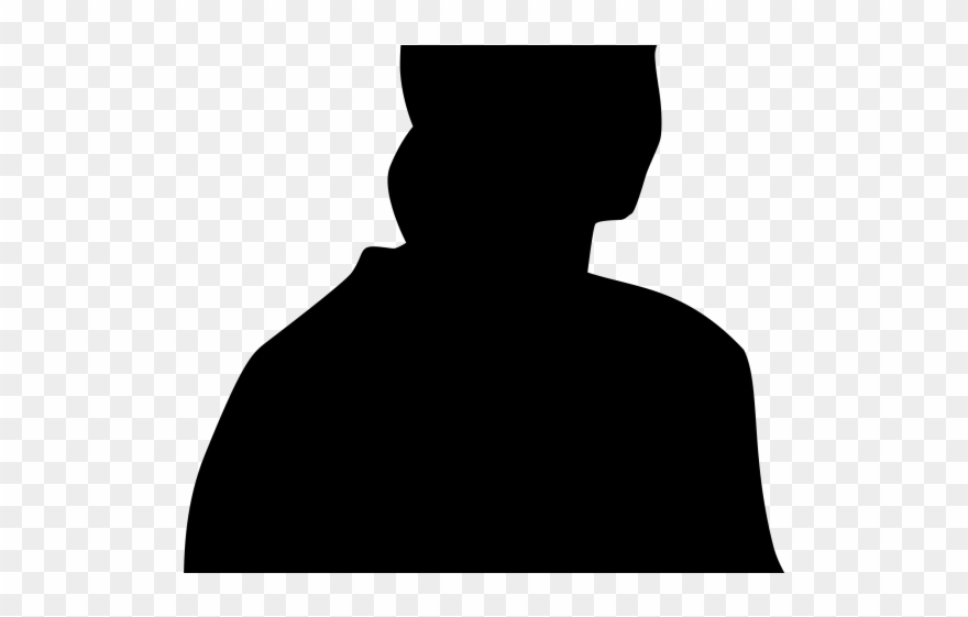 People Silhouette Clipart Confused - Silhouette - Png Download