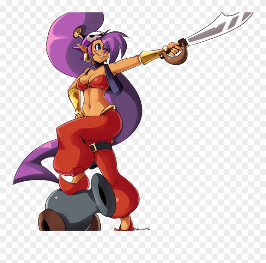 Earrings Clipart Pirate - Shantae And The Pirate's Curse Shantae Png Transparent Png