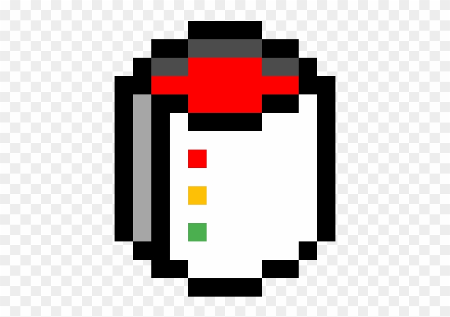 Potion - 8 Bit Pixel Art Pokemon Clipart