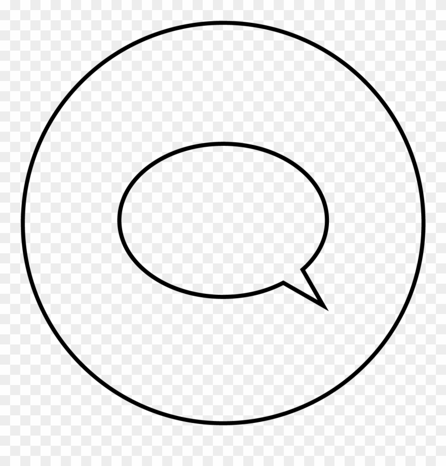 Communication - Circle Divided Into Fourths Clipart