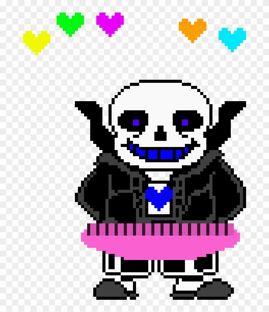 Impossible Tale Soul Sans-dark Blue - My Take On Underswap Clipart
