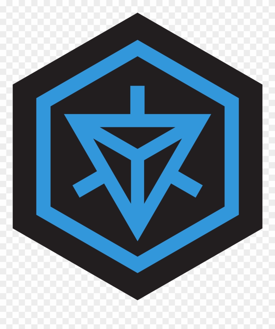 Clipart Freeuse Stock Badge Svg Hexagon - Ingress Resistance Logo - Png Download