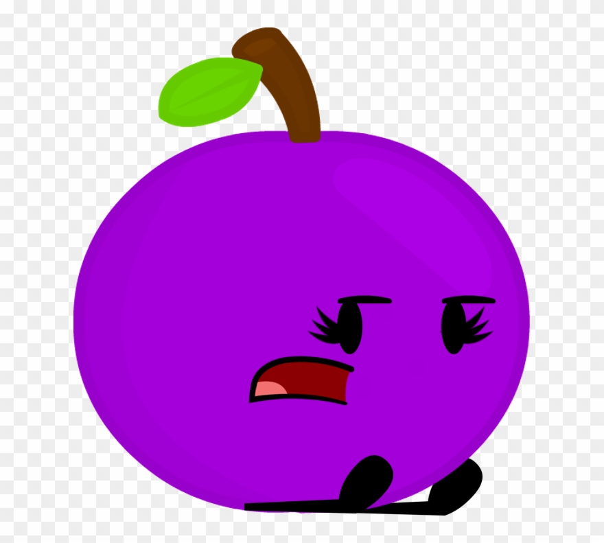 Plum Pose Clipart