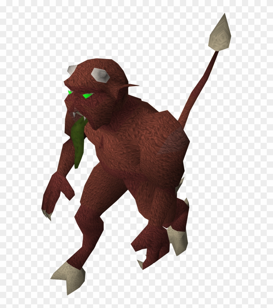 Thaththock The Thuthpithiouth - Old Lesser Demon Model Clipart